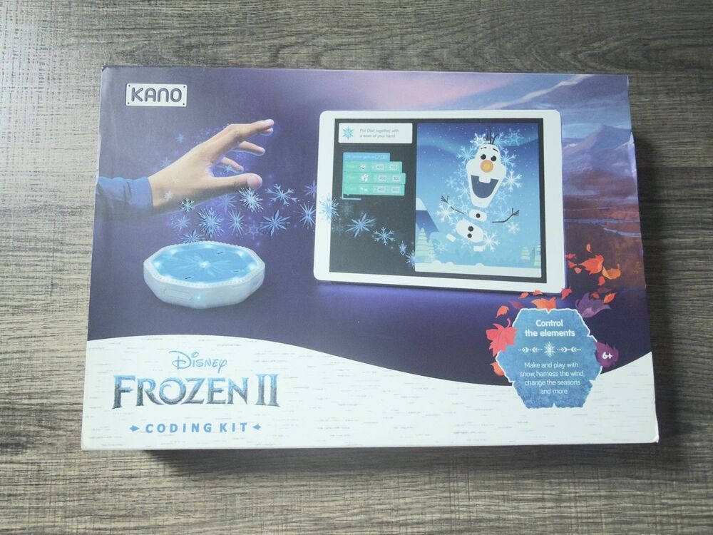 Reduced* Kano Disney Frozen 2 Coding Kit Awaken The Elements STEM